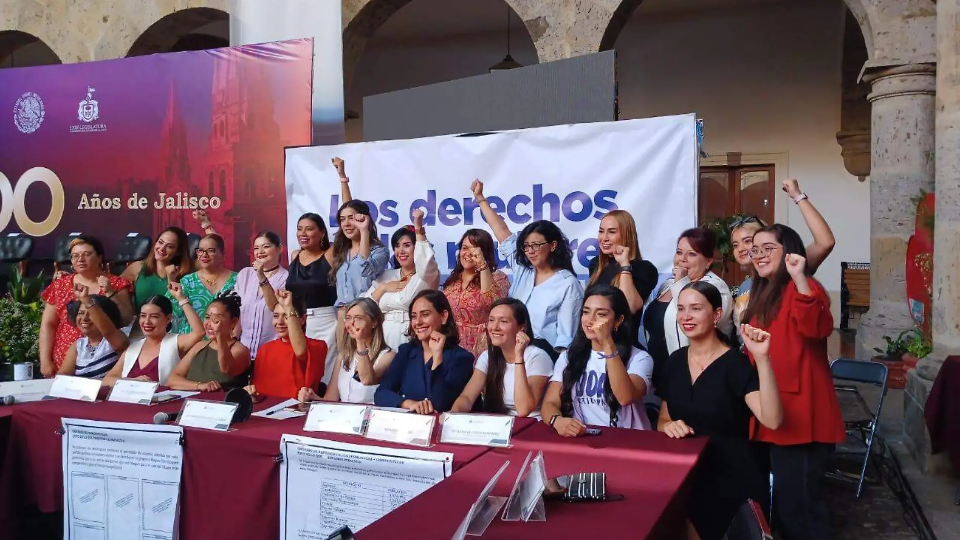 Mujeres unidas por la paridad en Jalisco